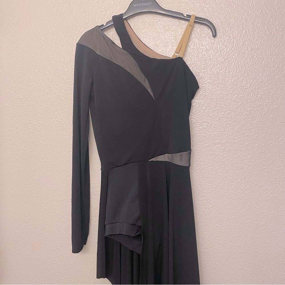Weissman Dance costume black dress How'd We End Up Here 10889 SA adult - Picture 3 of 11